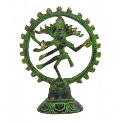 Natraj  (shiva dansant laiton)14 cm