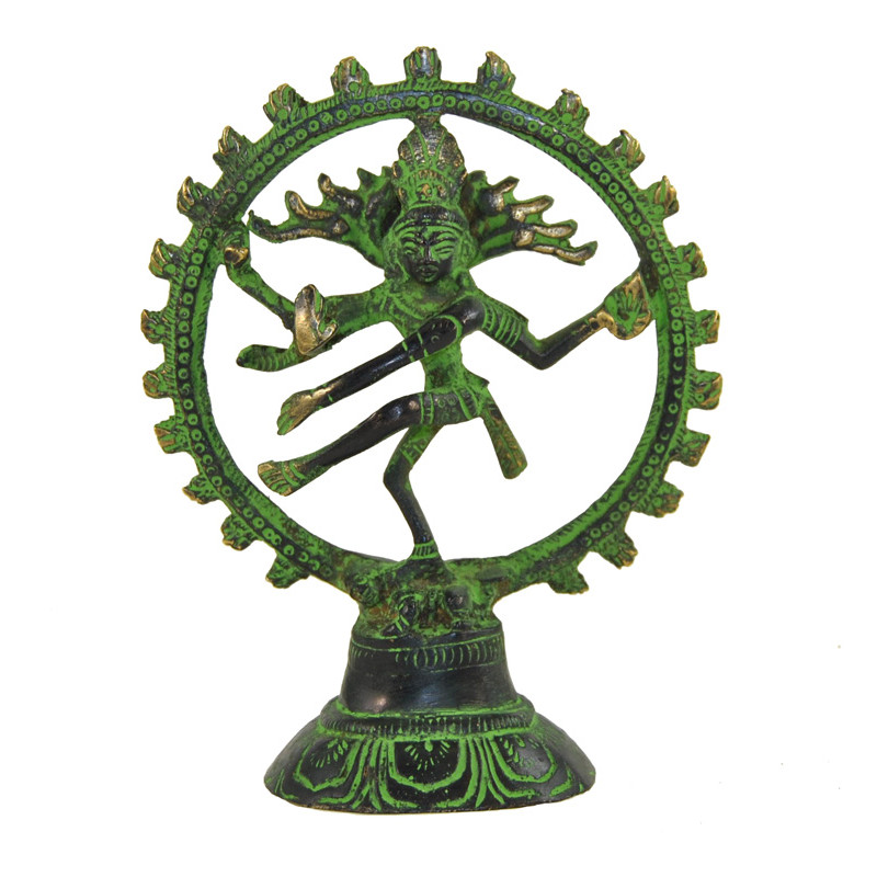 Natraj  (shiva dansant laiton)14 cm
