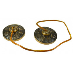 Cymbales tibetaines mm (la paire)