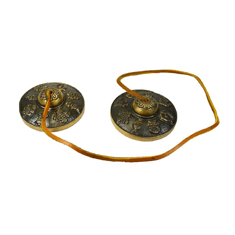 Cymbales tibetaines mm (la paire)