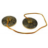 Cymbales tibetaines mm (la paire)