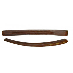 Porte encens en bois courbe 25 cm
