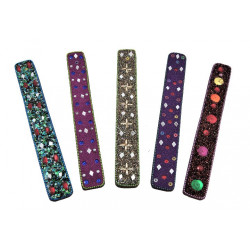 Porte encens  plat brillant