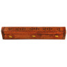 Boite porte encens en bois (25 x 4 x 4cm)