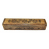 Boite porte encens demi-rond ( 25 x 5 x 5cm)