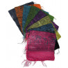 Foulard fils argentes (90 cm X 90 cm)