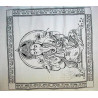 TENTURE NOIRE ET BLANCHE GANESH
