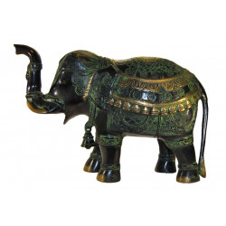 Statue elephant 22 cms de haut , 6,60 kgs