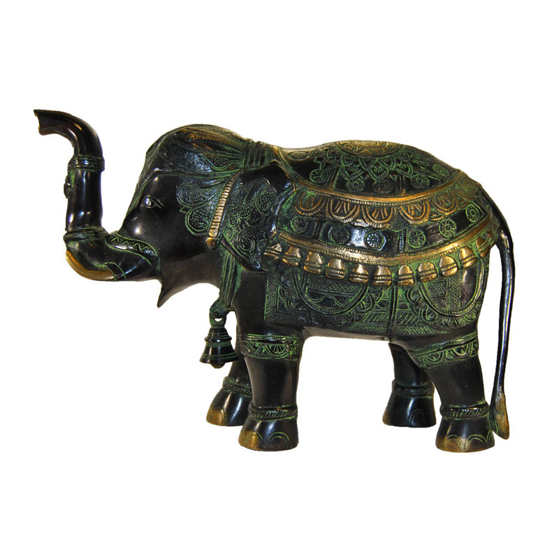 Statue elephant 22 cms de haut , 6,60 kgs