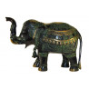 Statue elephant 22 cms de haut , 6,60 kgs