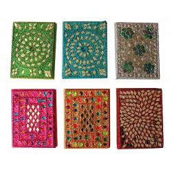 Calepins a paillettes 10 cm