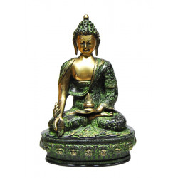 Statuette de bouddha geste du don 33 cms, 4,1 kgs