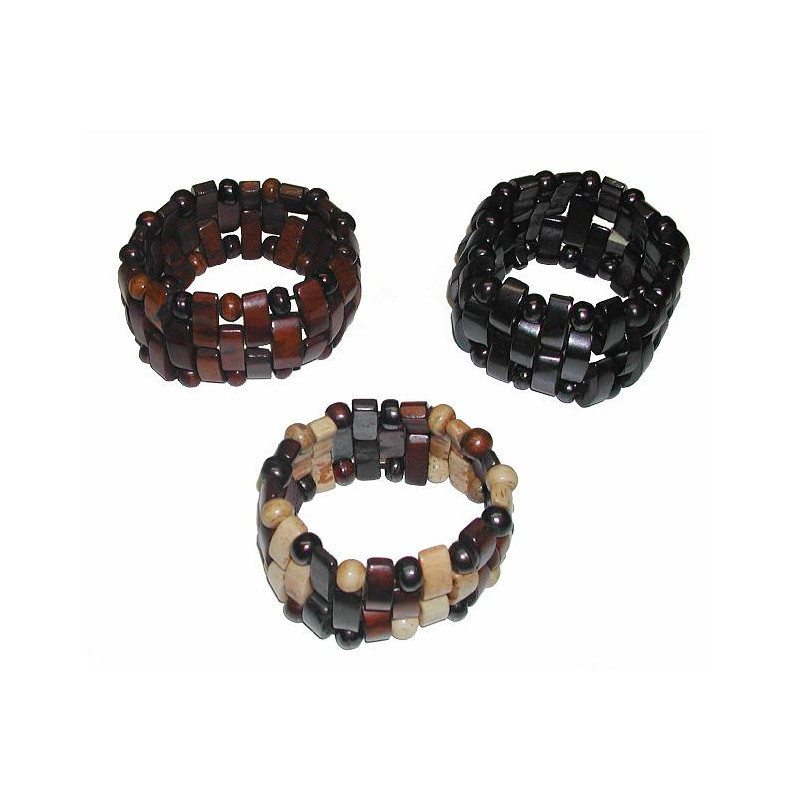 Bracelet os 3 rangs elastique