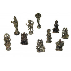 Mini statuettes en bronze 3 cm a 5 cm