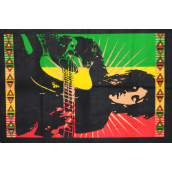 Mini tenture Bob Marley guitare