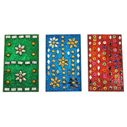 Calepins a paillettes 13 cm