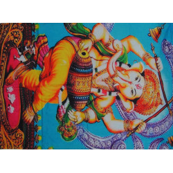 Mini tenture acrylique ganesh (70 X 95 cm)