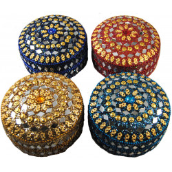 Boite brillante ronde (10 cm)