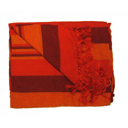 PETITE TENTURE KERALA ORANGE (160 X 220)
