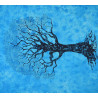 TENTURE ARBRE DES DRUIDES TURQUOISE