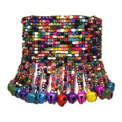 Bracelet large a grelots