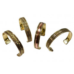Bracelet cuivre et dore