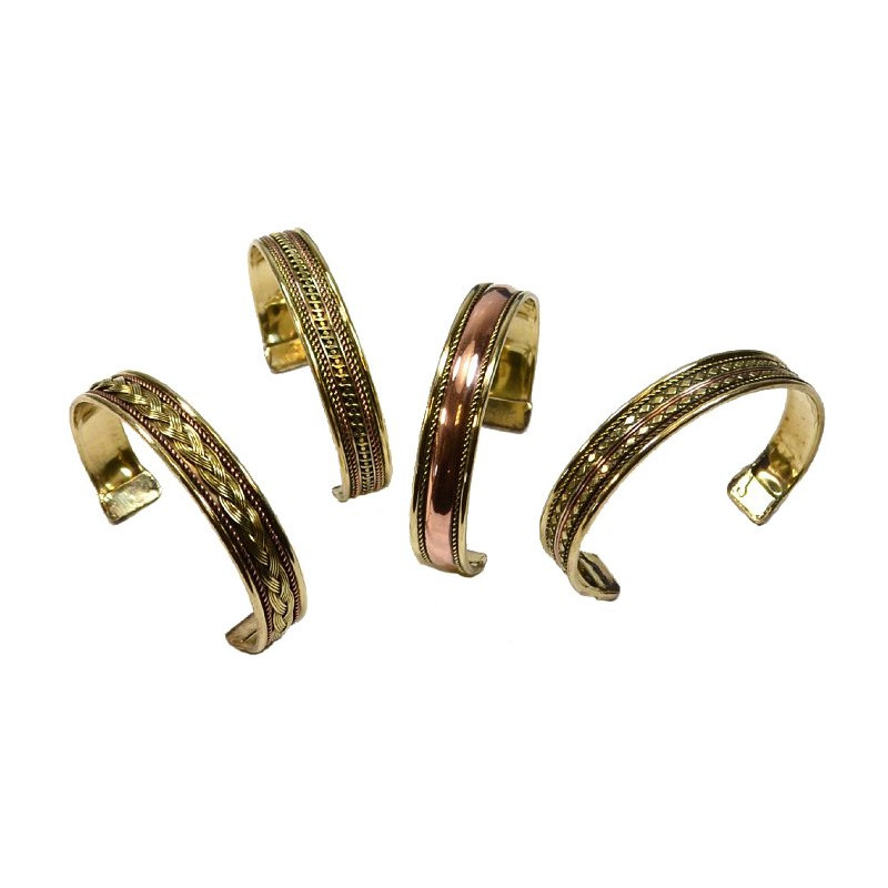 Bracelet cuivre et dore