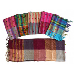 Foulard boucles (180 X 70)