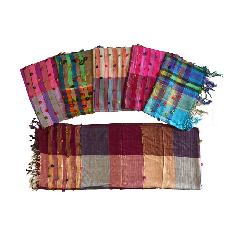 Foulard boucles (180 X 70)