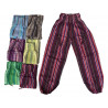 Pantalon coton raye enfants - 12 ans