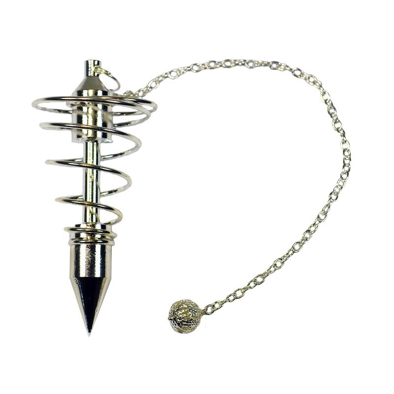 Pendule spirale argentee GM
