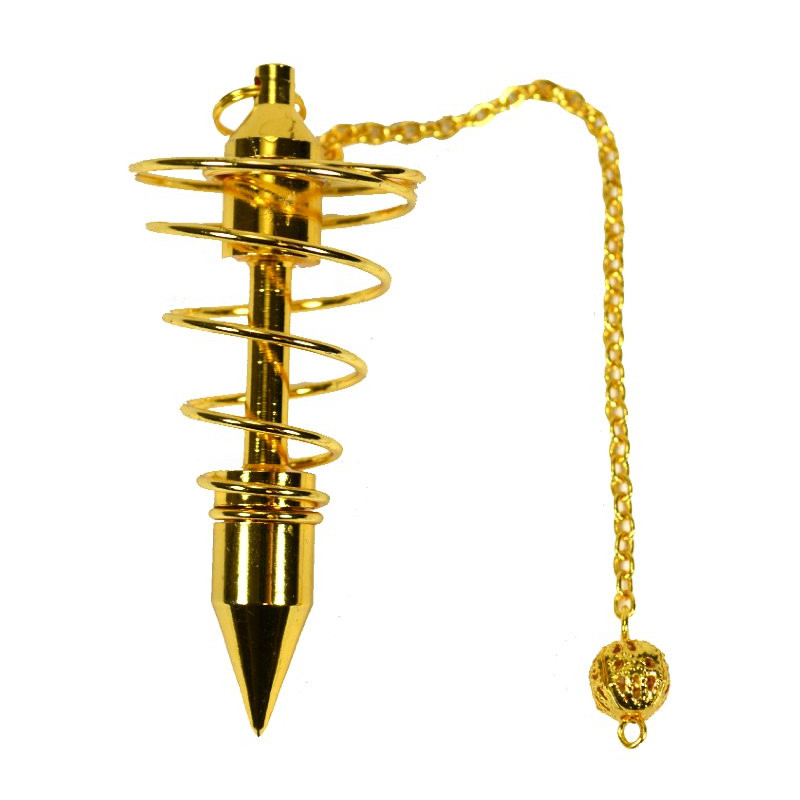 Pendule spirale dore GM Pendule spirale dore GM