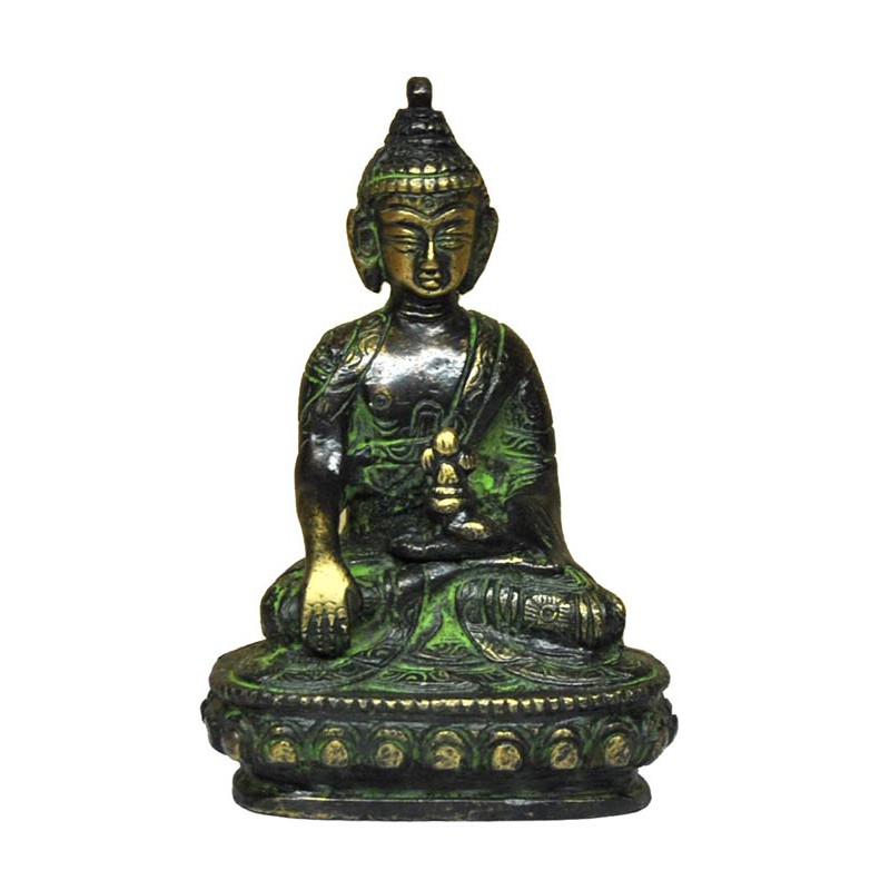 Statuette de bouddha prise a temoin 10 cms 0,46 kgs