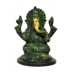 Statue de ganesh 8,5 cm et 0,430 kg