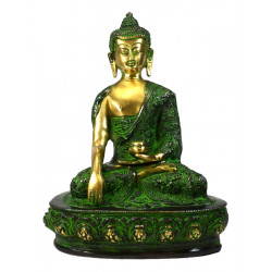 Statuette de bouddha prise a temoin 24 cms, 2,5 kg