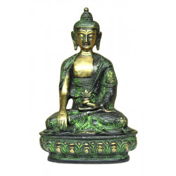 Statuette de bouddha prise a temoin 20 cms, 1,6 kg