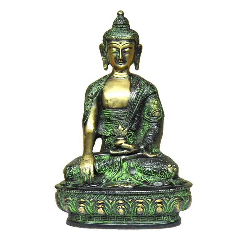 Statuette de bouddha prise a temoin 20 cms, 1,6 kg