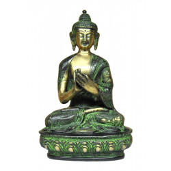 Statuette de bouddha geste d'enseignement 20 cms, 1,6 kg
