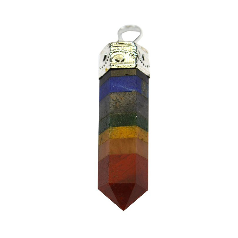 Pendule pierre 7 chakras PM