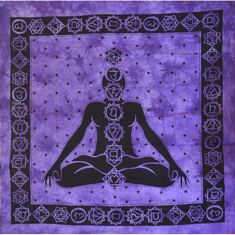 TENTURE MEDITATION CHAKRA VIOLETTE