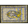 PETITE TENTURE BLEU ET JAUNE BATIK GANESH