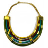 Collier tour de cou 4 rangs