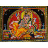 Mini tenture fluo Ganesh  (100cm x 75 cm)