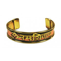 Bracelet cuivre Om
