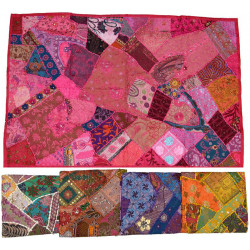 Patchwork miroirs couleurs assorties (95 cm X 140 cm)