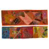 Patchwork chemin de table couleurs assorties (45 cm X 140 cm)