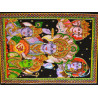 Mini tenture fluo 5 dieux  (100cm x 75 cm)