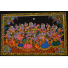 Mini tenture fluo danse  (100cm x 75 cm)