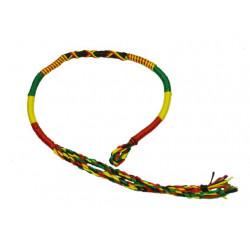 Bracelets rasta en fil de coton (12 pieces)