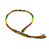 Bracelets rasta en fil de coton (12 pieces)